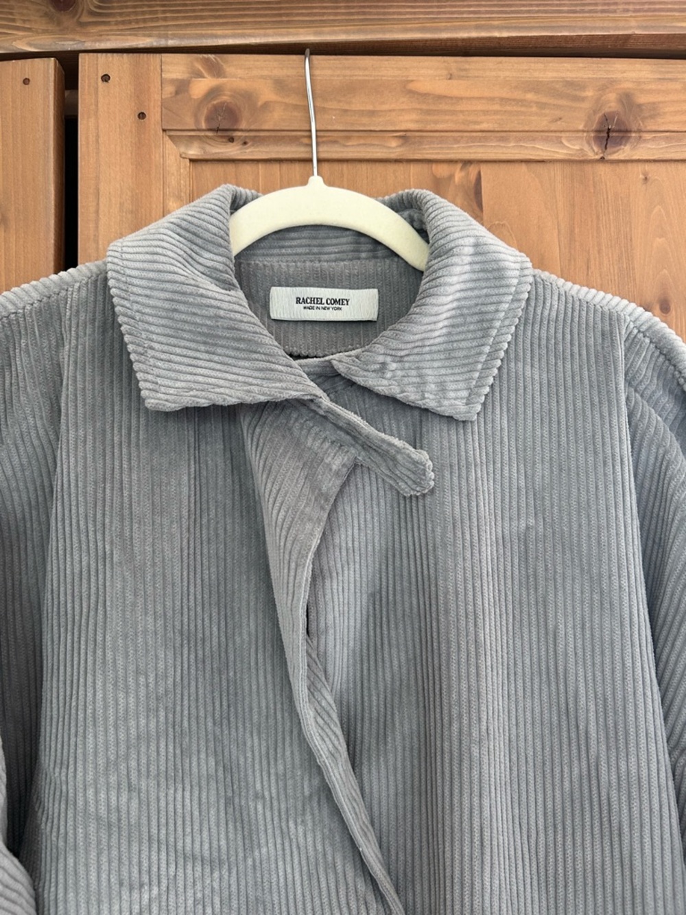 Rachel Comey Gray Marcelino Maxi Shirt Dress - Picture 6 of 8